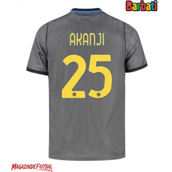Inter Milan Manuel Akanji #25 Tricou Fotbal Replică 2026-27 Barbati Treilea